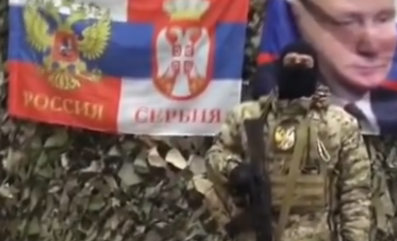 Srpski dobrovoljac u Donbasu / Skrinšot Srpski dobrovoljac u Donbasu / Skrinšot