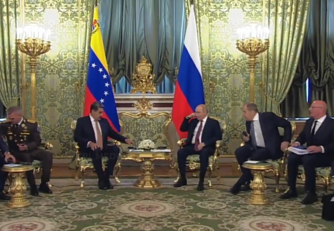 Мадуро и Путин у Москви